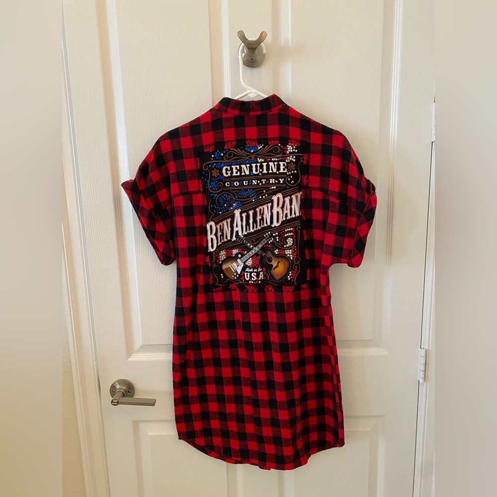 Ben Allen flannel dress size 6 women